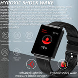 KS01 Smart Watch NFC Access Control Music Men Women Fitness Heart Rate BP Blood Glucose Body Temperature Smartwatch