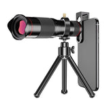 48X HD Telephoto Lens For Smartphone Powerful Zoom Monocular With Tripod Support Mobile Phone Camera Telescope