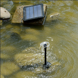 1PC LED Pump Decoration Drifting Solar Power Small Size Pool Pump for Bird Bath Garden Fish Tank Pond Use