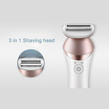 Women 5 In 1 Multifunctional Electric Epilator Portable Facial Cleansing Instrument EY669
