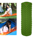 Outdoor Sleeping Pad Camping Inflatable Mattress without Pillows Travel Mat Bed Ultralight Air Cushion Hiking Trekking