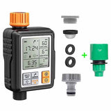 Automatic Programmable Digital Water Timer 3" Large Screen IP65 Waterproof For Garden Lawn Watering System Irrigation Timer