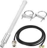 Superbat Lorawan Antenna 868mhz 915mhz 4dBi 10ft Cable for RAK Nebra Bobcat HNT Helium Hotspot Miner SyncroBit LoraWan Gateway