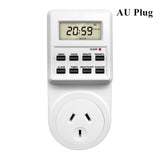 TM03 Digital Timer Switch Socket 24 Hour Cyclic Kitchen Timer Outlet Programmable Timing Socket EU UK AU US BR FR IT TH Plug