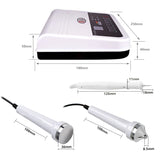 3in1 Face Ultrasonic Beauty Machine Ultrasound Facial Body Massager Detoxification Skin Deep Cleaning Wart Dark Spot Remover