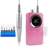 NEW Nail Drill Cordless 35000RPM Manicure Electric Machine Nail Drill Wireless Nail File Pedicure Rechargeable Drill Cordless