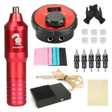 Tattoo Machine Kit LCD LCD Digital Screen 18V Tattoo Power Cartridges Needle Professional Complete for Tattoo Beginners Artist