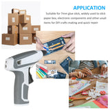 Cordless Hot Melt Glue Gun Portable Lightweight Compact Electric USB Glue Gun Heating Tool for DIY Arts Craft Repair