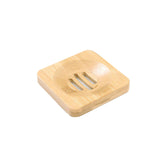 Bamboo Wooden Soap Dish Wood Soap Case Holder for Bathroom Shower Kitchen Scrubber Rectangle & Deep Wooden