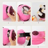 New Palace Moxibustion Cans Set Breast Navel Smokeless Moxibustion Box Body Massage Moxa Therapy Device Warm Women Health Care