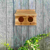 Parrot Lovebirds Bird Breeding Box Parakeet Nest Box Cage Wood House Mating Box #h10