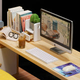 Diy Wooden Doll House Miniatures Kit Dollhouse Furniture Accessories Mini Doll House Casa Free Dust Cover Toys For Kids Gift