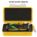 SC/APC-SC/APC OTDR Dead Zone Eliminator,Fiber Rings 500M Fiber Optic OTDR Launch Cable Box 1Km 2Km SM 1310/1550nm