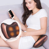 Electric Cervical Spine Massage Pillow Multifunctional Infrared Waist Back Foot Body And Neck Relax Car Home Shiatsu Massager