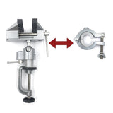 Bench Vises 360 Clamp Table Grinder Holder Drill Dremel For Rotary Tool Craft Model Tools Metal Working Jewelry Making Tool