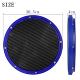10 Inch Drum Practice Pad Silent Drum Training Pad Carbon Fiber Dumb Drum Percussion Training Tool for Professionals Beginner