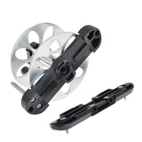 New Speargun Reel Split Spearfishing Rope Speargun Wheel Capacity 50M Fish Line on for Spearfishing Rope Reel Wheel