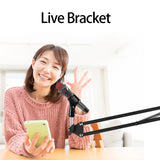 Microphone Arm Kit Microphone Stand With Adjustable Suspension Scissor Arm Stand For Live Streaming Recording Game