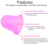 Silicone Vacuum Cupping Cans for Face Massager Massage Ventosa Suction Cup Facial Massage Cans Jars Anti Cellulite Health Care