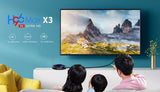 H96 MAX X3 Transpeed Smart TV BOX Android 9.0 4GB ROM 32GB/64GB/128GB 8K Amlogic S905X3  Dual Wifi 1080 8K Youtube Support IP TV