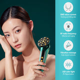 Multifunctional Radio Frequency Color Light Skin Rejuvenation Instrument EMS Microcurrent RF Importer Beauty Device Firming Skin