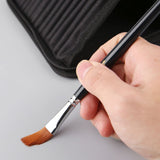 18pcs/Set Paint Brush Wooden Acrylic Painting Palette Gouache Cosmetic Art Kit Drawing Pens L29K