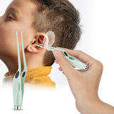 3Pcs Luminous Earpick Set LED Light Luminous Ear Spoon Rechargeable Ear Wax Removal Curette Picker Ear Cleaner Ear Cleaning Care