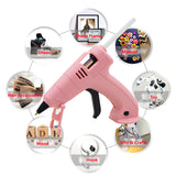 3.6V Cordless Hot Melt Glue Gun 2000mAh Li-ion USB Mini Glue Gun Set Child Hand Crafts  With 7mm Glue Sticks Outdoor Repair Tool