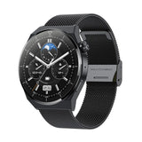 HK46 Smart Watch Bluetooth Call AI Voice Assistant NFC Music Control Wireless Charging Heart Rate Monitoring Sport Smartwatch