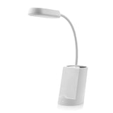 Desk Lamp Eye-Caring Table Lamps, Dimmable Office Lamp with USB Charging Port, 3 Color Modes,3 Brightness Levels