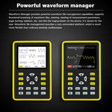 5012H 2.4" LCD Display Screen Handheld Portable Digital Mini Oscilloscope with 100MHz Bandwidth and 500MS/s Sampling Rate