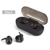 Y30 Smart Digital Display Bluetooth Headset Wireless Mini HIFI Headset Stereo in-Ear Waterproof Sports Earphone With Mic