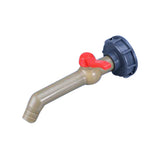Water Tank Adapter Drain Fitting Household Easy Use PP Garden Hose Faucet Connector No Leakage S60X6 Rainwater Lengthen