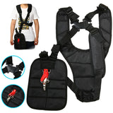 Double Trimmer Shoulder Harness Strap Belt Lawn Mower Grass String for Brush Cutter &amp; Trimmer Garden Power