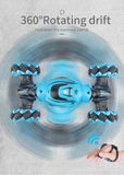 2.4G 4WD RC Car Gesture Sensor 360°Stunt Car Drift Twisting Flash Dancing Vehicle Off-road Remote Control Car Model Kid Boy Gift