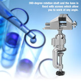 Heavy Duty 360 Degree Rotating Bench Vise Aluminum Alloy Table Vise Clamp Tool