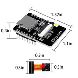 4-Pack ESP32-CAM WiFi Bluetooth Board ESP32-CAM-MB Micro-USB to Serial Port CH340G with OV2640 2MP Camera Module