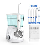 Waterpulse V600 Oral Irrigator 5pcs Tips Dental Water Flosser Electric Cleaner 700ml Oral Hygiene Dental Flosser Water Flossing