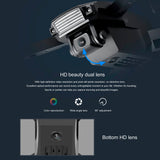 M301 Mini Wifi Fpv With 480P HD Camera Mode Foldable Rc Drone Quadcopter Rtf Quadcopter Fixed-height Telecontrolled Toy Aircraft