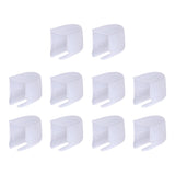 10pcs/set Smooth Blending Brushes Drawing Painting Brushes Flat Kit for DIY Scrapbooking Cards Making Ink Application Tools