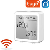 Tuya Smart WIFI Temperature And Humidity Sensor Indoor Hygrometer Thermometer With LCD Display Support Alexa Google Assistant