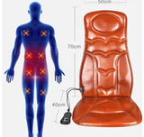 Car home back massage cushion for leaning on Back massage cushion electric heating body massager