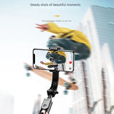 Universal Handheld Phone Gimbal Stabilizer Video Record Smartphone Wireless Bluetooth Selfie Stick Vlog Live Stream
