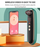 Visual Blackhead Remover Camera Electric Vacuum Heating Pore Cleaner Acne Removal Nose Face Deep Cleansing Beauty Device