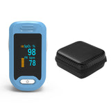 Household Finger Oximeter SpO2 Blood Oxygen Saturation Meter PR Heart Rate Monitor OLED Chargeable Pulse Oximeter Oximetro