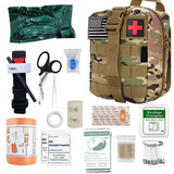 Emergency Survival First Aid Kit tool Military Tactical Admin Pouch Tourniquet Camping Gear Tactical Molle IFAK EMT for Trauma