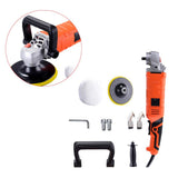 1580W 220V Grinder Mini Polishing Machine Car Polisher Sanding Machine Orbit Polish Adjustable Speed Sanding Waxing Power Tools