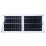 60W Foldable Solar Panel Module  Power For Car Yacht RV Boat Moblie Phone Battery Charger USB Rechargeable