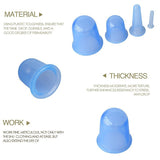 MERALL Silicone Suction Cups Set Body Face Massage Anti Cellulite Vacuum Cans Acupunture Massager Vacuum Suction Therapy Cupping