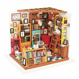 Doll House Miniature DIY Dollhouse With Furnitures Wooden House Toys For Children Sam's Bookstore  DG102
